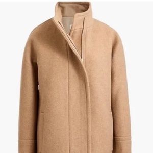 J. Crew City Coat, brand new, size 14. Camel color. Brand new with tags.